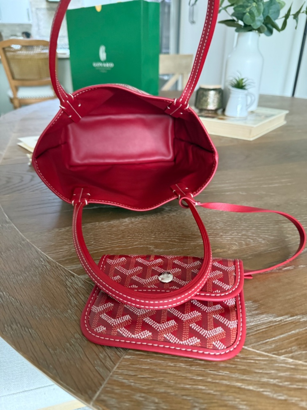 Goyard Anjou Mini - purchased in Milan Goyard store - Picture 4 of 10